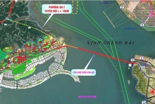 附图：Vingroup集团获批建设芹耶-头顿跨海通道。