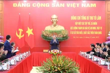 越共中央总书记苏林会见全国基层治安力量先进集体和个人代表【组图】