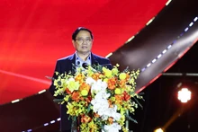 越南政府总理范明正出席“各民族大团结—越南文化遗产周”开幕式。（图片来源：越通社）