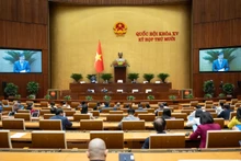 会议场景。（图片来源：quochoi.vn）