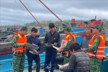 广宁省多措并举 打击非法捕捞行为。（图片来源：越通社）