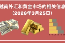 越南外汇和黄金市场的相关信息【图表新闻】