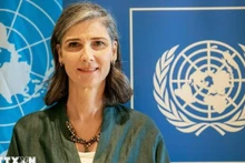 UNDP驻越首席代表拉姆拉·哈利迪。（图片来源：越通社）