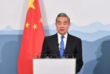 中共中央政治局委员、外交部长王毅。（图片来源：越通社）