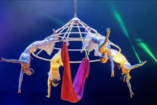 越南杂技在"金象"国际马戏节上斩获三项大奖。（图片来源：越通社）