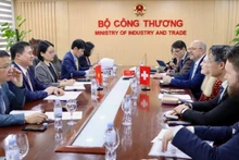 会见场景。（图片来源：工贸部）