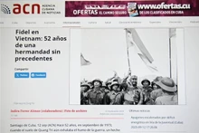 古巴国家通讯社(ACN)日前刊登了作者因迪拉·费雷尔·阿隆索的文章。(截图)