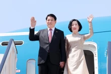 越南国家主席梁强抵达开罗 开始对埃及进行国事访问【组图】