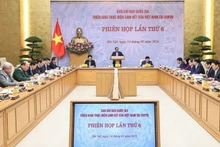 政府总理范明正主持COP26承诺落实指导委员会第六次会议。（图片来源：VGP）