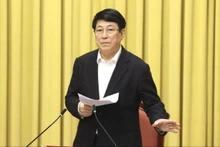 越南国家主席梁强。（图片来源：越通社）