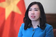 越南外交部副部长黎氏秋姮。（图片来源：越通社）