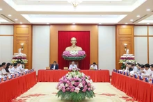 会议场景。(图片来源:越通社)