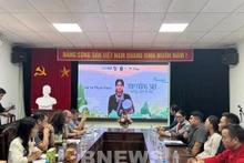 7月29日下午，越南Jin Pro Network传媒娱乐股份公司与越南合作社联盟、越南工贸部贸易促进局在河内联合召开新闻发布会。