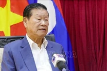 老挝人民革命党前中央政治局委员、前副总理宋沙瓦·凌沙瓦。（图片来源：越通社）