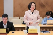 越南科学与技术部国际合作司副司长黎氏越林在12月31日下午举行的例行新闻发布会上介绍了有关第六届东盟数字部长会议的相关信息。（图片来源：VGP）