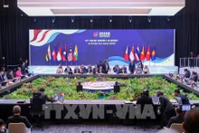 越南政府总理范明正出席第47届东盟峰会。（图片来源：越通社）