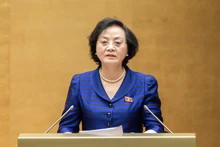越南内务部部长范氏青茶。（图片来源：VGP）