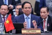 越南政府总理范明正出席第13届东盟—美国峰会。（图片来源：VGP）