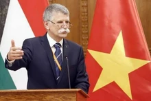 匈牙利国会主席格维尔·拉斯洛。（图片：越通社）
