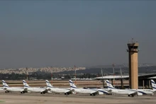 以色列国家航空公司的飞机。（图片来源：新华社/越通社）