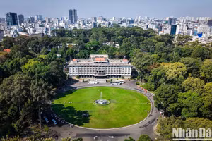 独立宫是国家历史遗址，也是1975年4月30日春季大捷的见证。