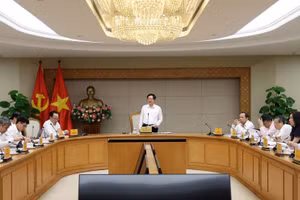 越南政府副总理胡国勇主持会议。