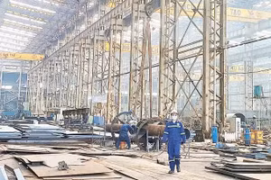 循环生产有助于白藤造船厂降低造船成本。