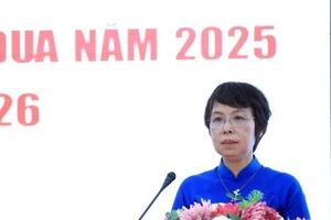 越通社社长武越庄在会上发表讲话。（图片来源：越通社）