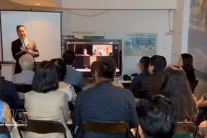 加拿大—越南协会成立10周年庆典现场。