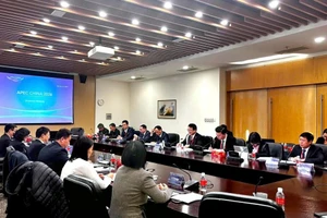 会议场景。（图片来源：越通社）