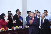 越共中央总书记苏林出席胡志明市行政单位合并决议公布仪式【组图】