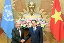 国会主席陈青敏会见联合国秘书长安东尼奥·古特雷斯【组图】