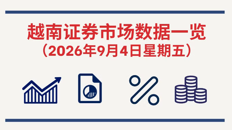 9月4日越南证券市场数据一览 【图表新闻】