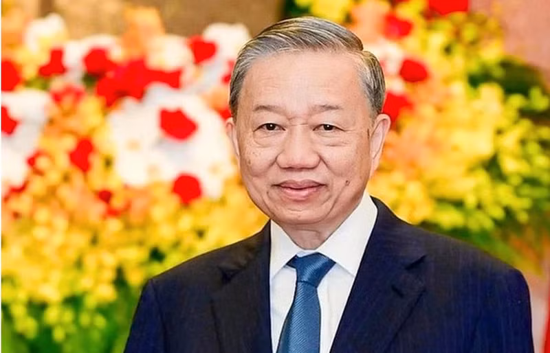 越共中央总书记、国家主席苏林。