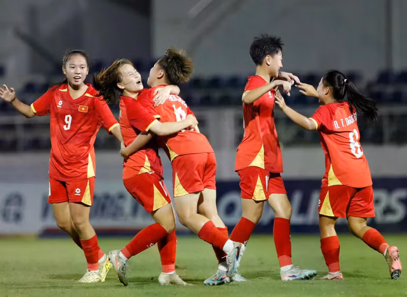 越南U17女足击败吉尔吉斯斯坦 晋级2027年亚洲杯决赛圈。