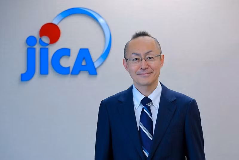 日本国际协力机构驻越南首席代表小林洋介。（图片来源：越通社）