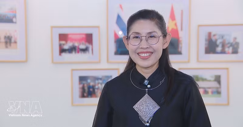 泰国驻越南大使乌拉瓦迪•斯里皮罗米亚。