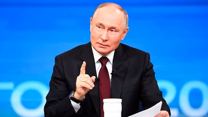 俄罗斯总统弗拉基米尔·普京。（图片来源：KREMLIN:RU）