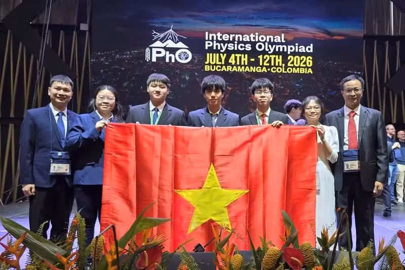 参加越南在2026年国际物理奥林匹克竞赛的越南国家队。