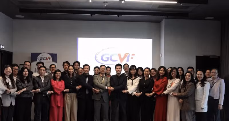 各位代表合影。