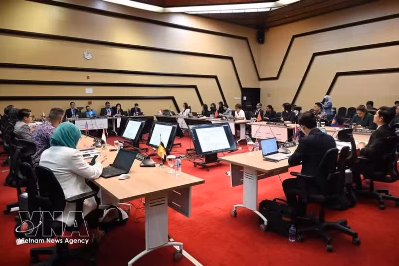 会议场景。（图片来源：越通社）