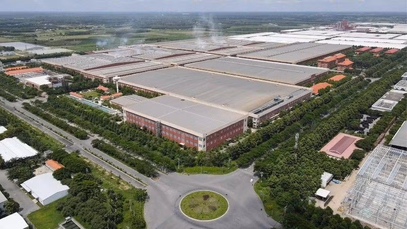 岘港市的福李工业园区。
