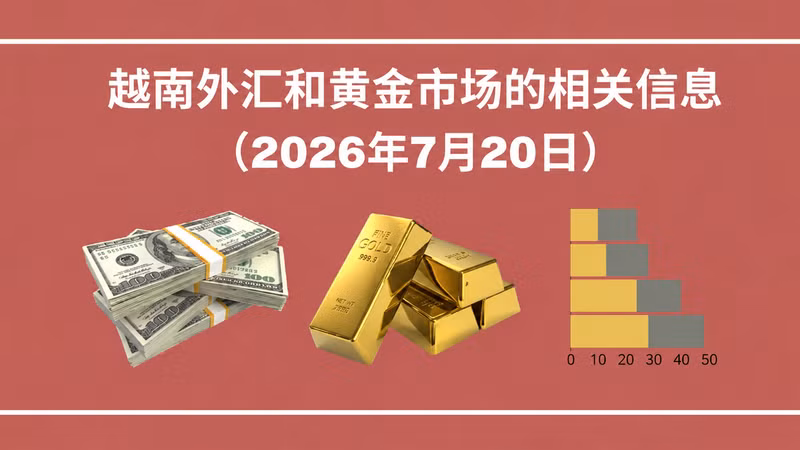 越南外汇和黄金市场的相关信息【图表新闻】
