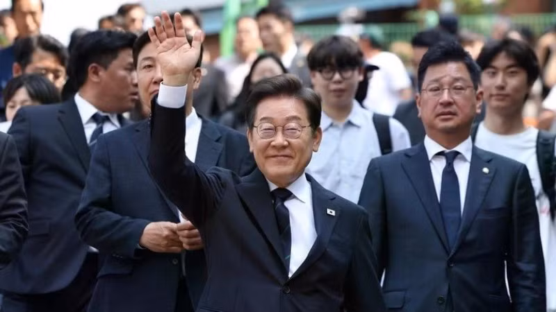 韩国总统李在明。（图片来源：韩联社/越通社）