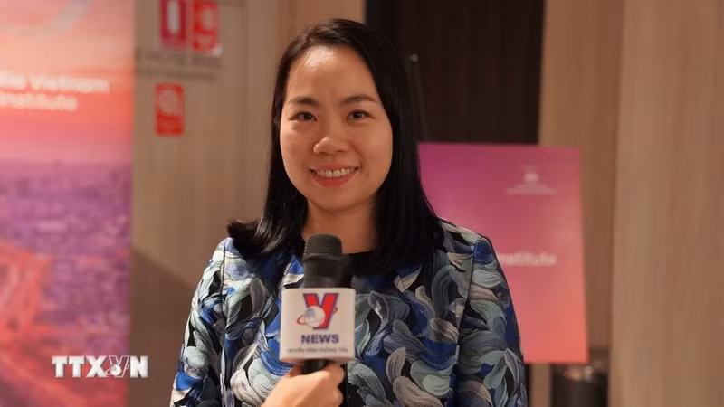 澳大利亚-越南研究所顾问委员会主席黎秋香。（图片来源：越通社）