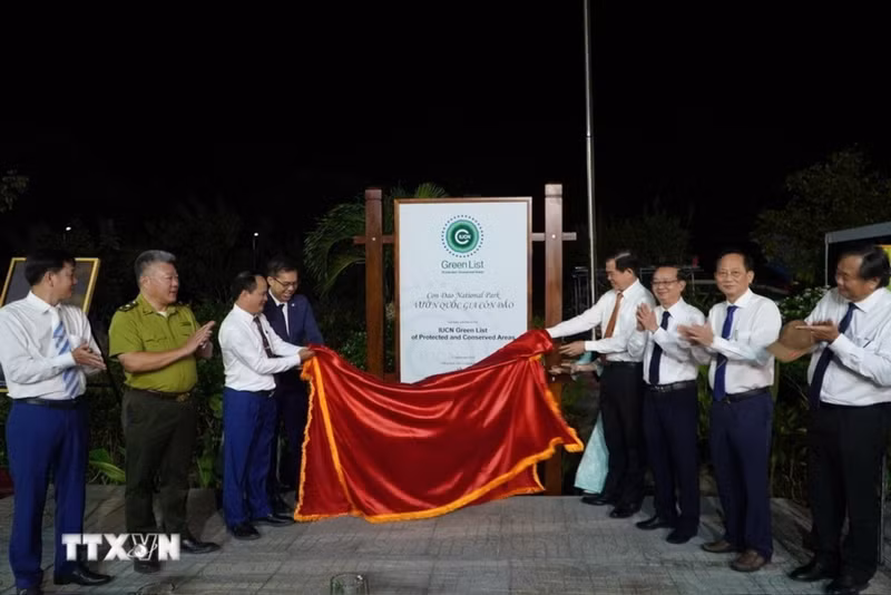 昆岛国家公园荣获“绿色名录”认证。（图片来源：越通社）
