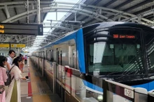 春节假期胡志明市地铁1号线乘客量逾57万人次。