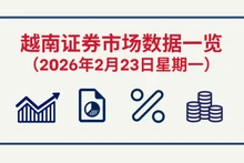 2月23日越南证券市场数据一览 【图表新闻】