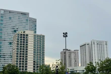 河内公寓楼。