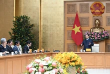 越南政府总理范明正会见日本商工会议所代表团【组图】